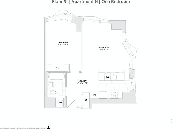 2nd image of 8 Spruce St APT 31H