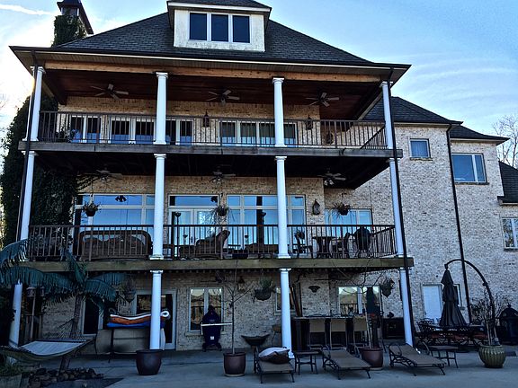 Balcony with Lake Views
