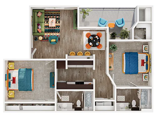 Floor plan B1