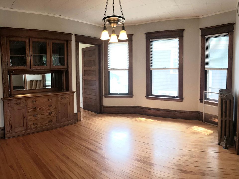 Dining Room with swining door entry into kitchen; also door door to bedroom/office on left (out of view). GREAT flow!
