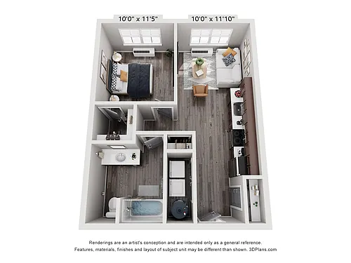 Floor plan Quartz