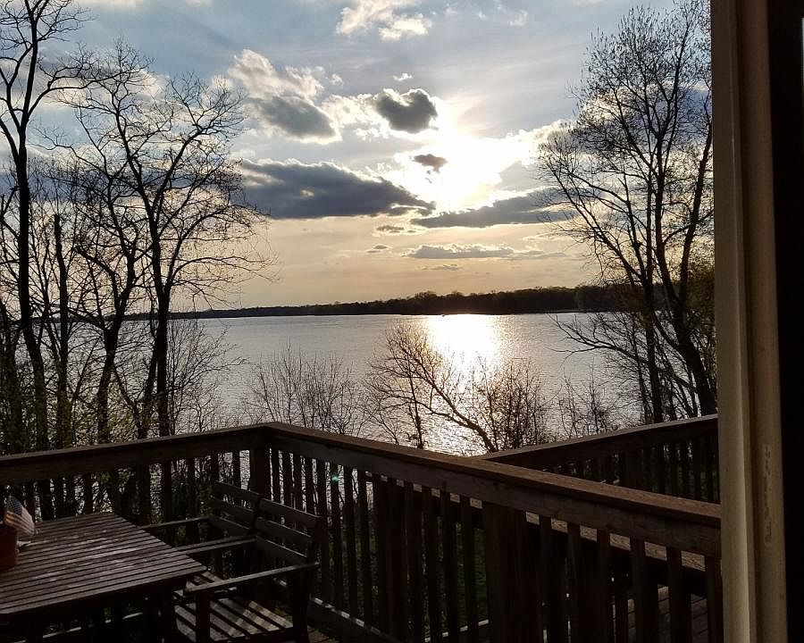 Deck with river view