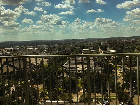 view from huge balcony