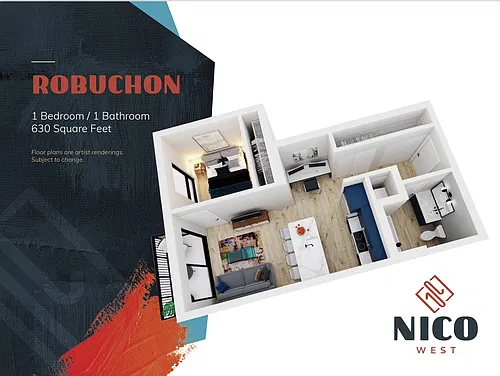Floor plan Robuchon