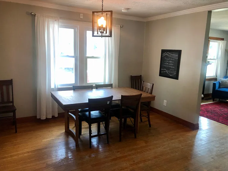 Dining area.