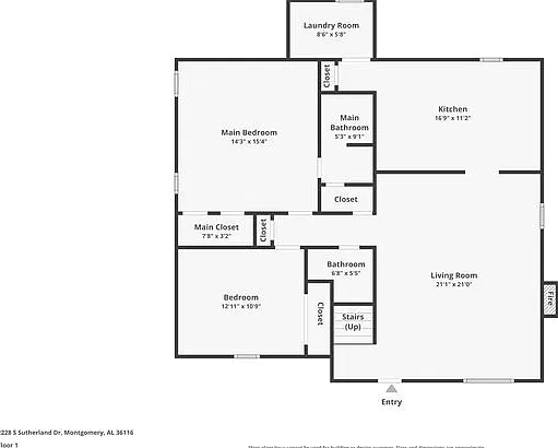 4 bed, 2.5 bath, 1832 sqft, $1,645 — Photo 2