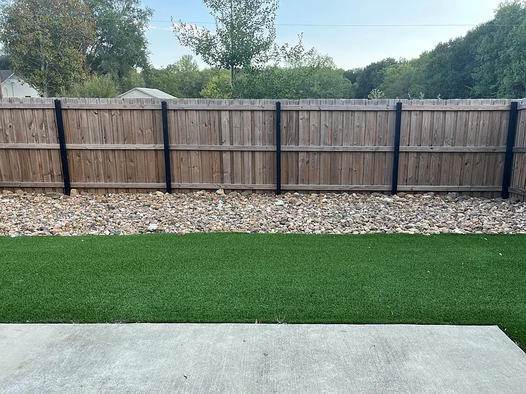 Privacy Fenced Back yard