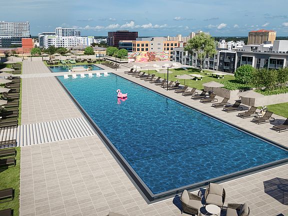Massive Pool Deck