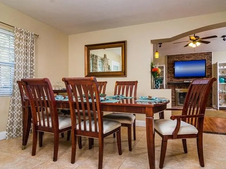 Dining area.