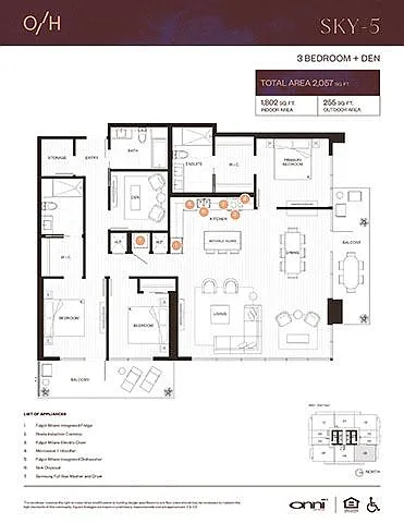 Floor plan Plan SKY5