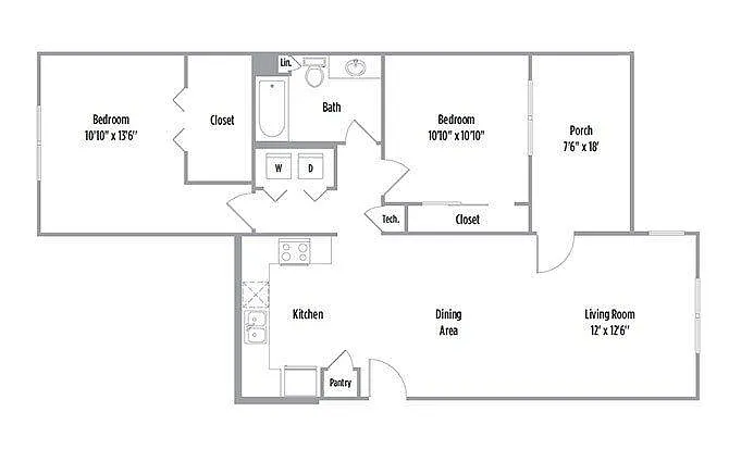 Floor plan B1 - Eastbridge