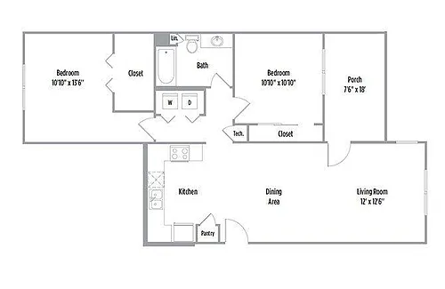 Floor plan B1 - Eastbridge