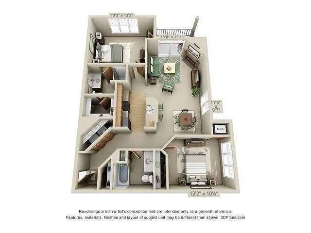 Floor plan Bear