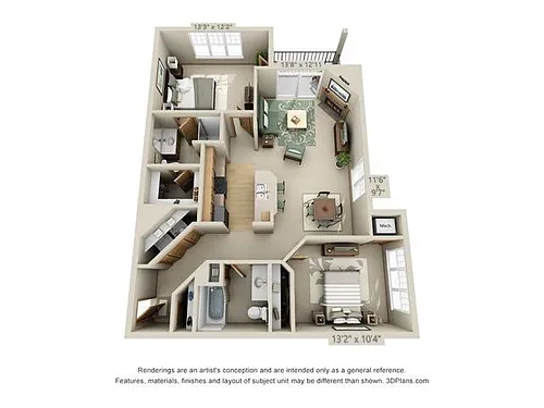 Floor plan Bear