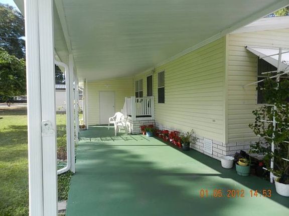Carport - looking west
