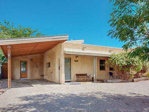 Carport with door to kitchen