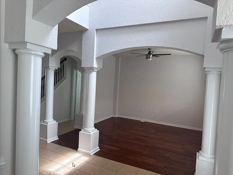 Bright open guest living room