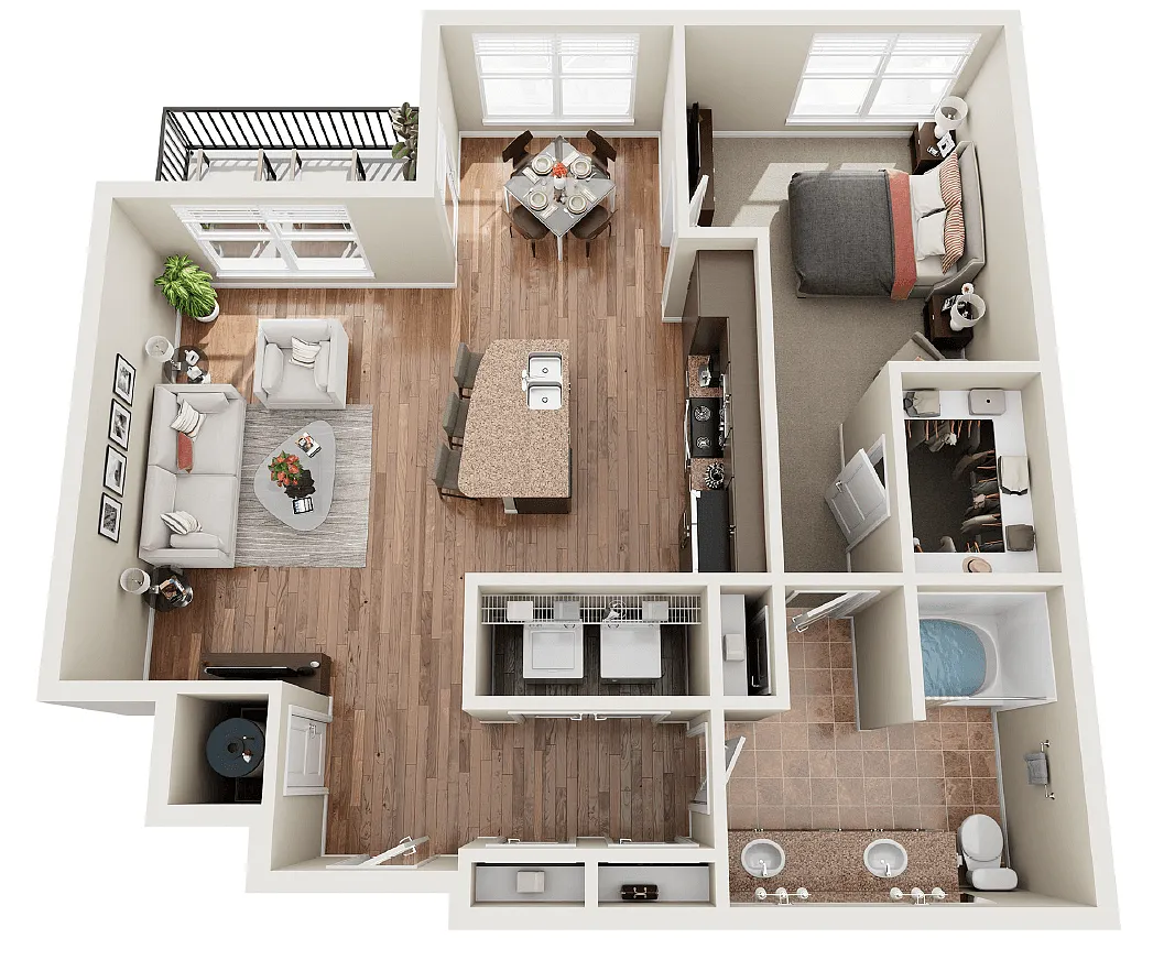 Floor plan A8