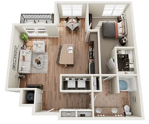 Floor plan A8