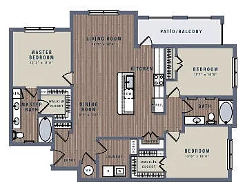 Floor plan C1