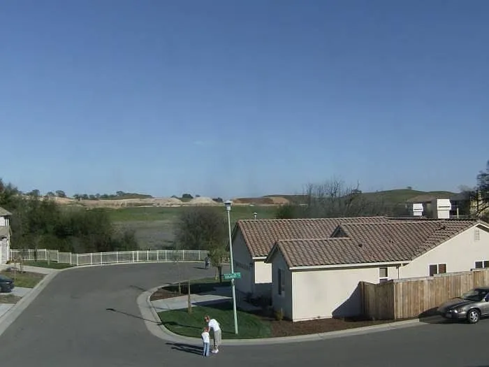Front yard view of hills