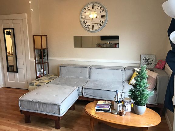 Living room as currently furnished