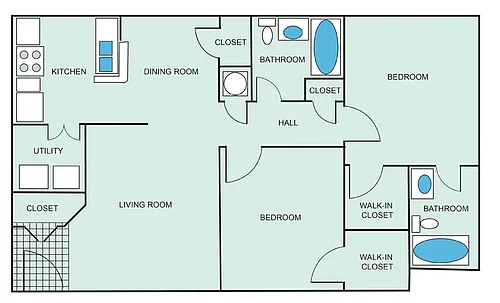 Floor plan B2