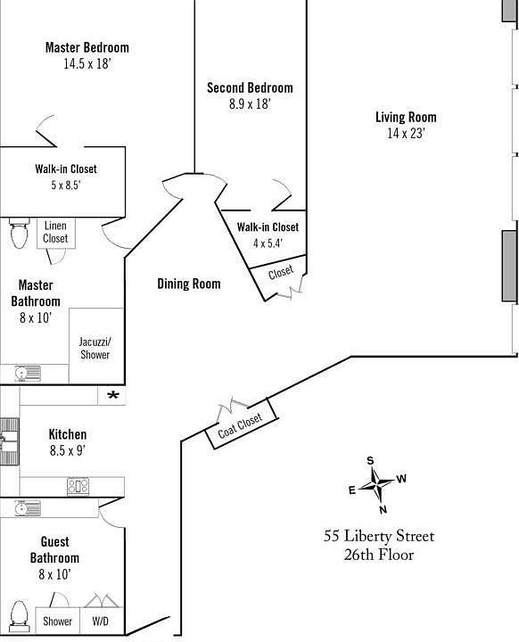 1st image of 55 Liberty St APT 26B