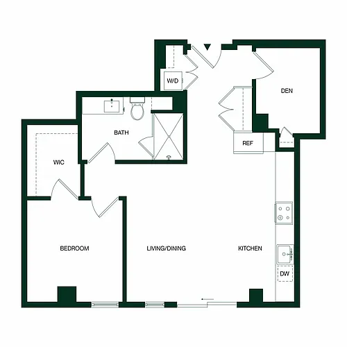 Floor plan A14 - Penthouse