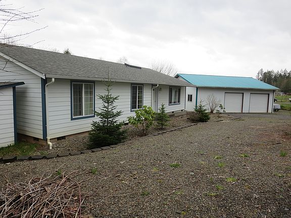 North side of house
