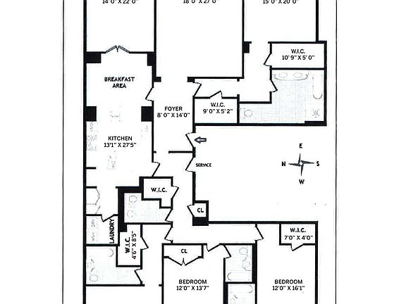 2nd image of 15 Central Park W APT 9B