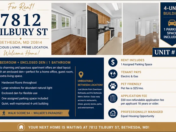 7812 Tilbury St, Bethesda, MD