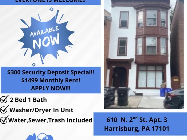 610 N 2nd St APT 3, Harrisburg, PA 17101