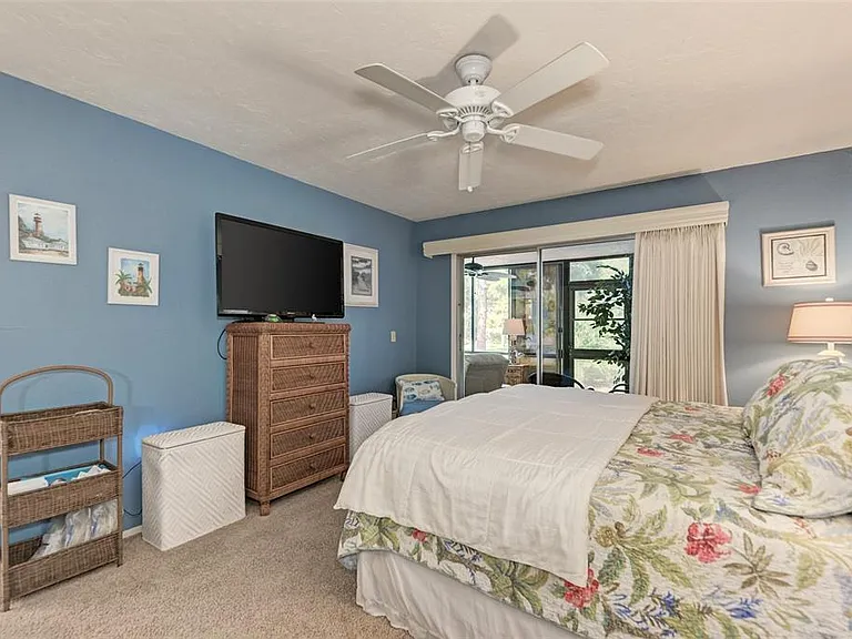 The best mornings start here. __ Coffee on the lanai is just steps away from your king-size bed. With a private TV for lazy mornings and a walk-in closet with plenty of room for your vacation wardrobe, you'll never want to leave this room!