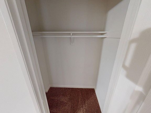 Closet in bedroom