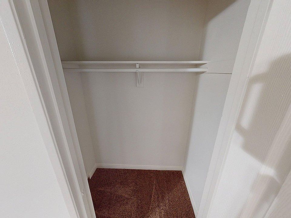 Closet in bedroom