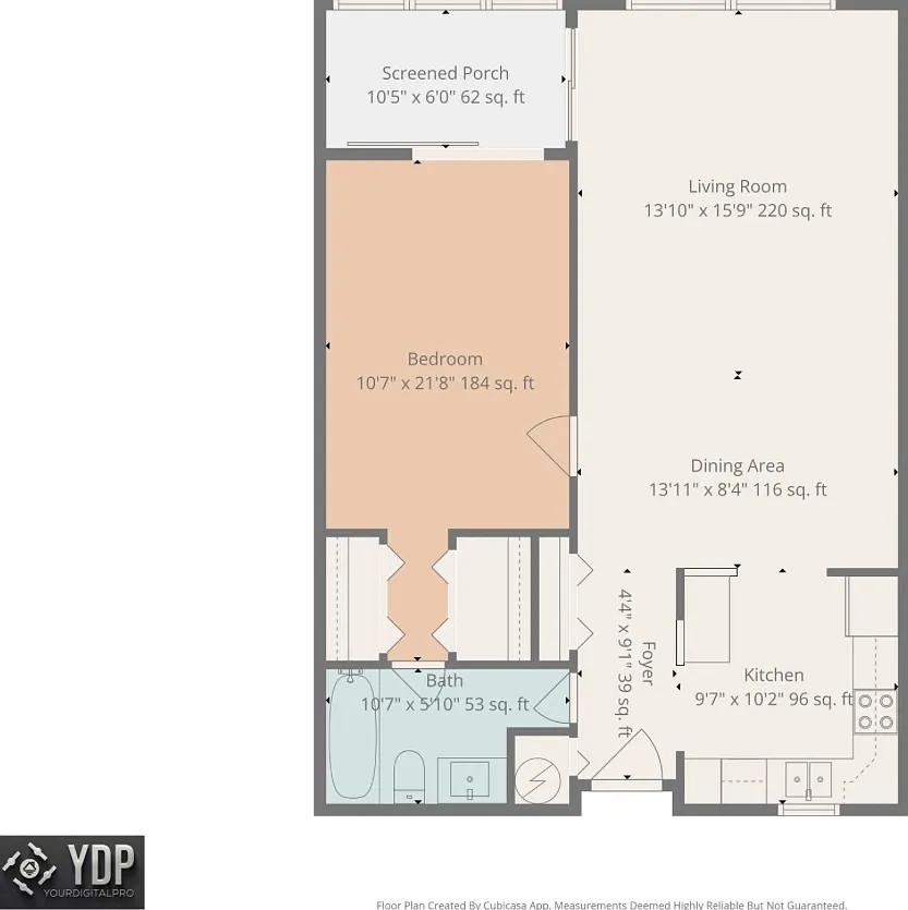 1 bed, 810 sqft, $2,200 — Photo 4