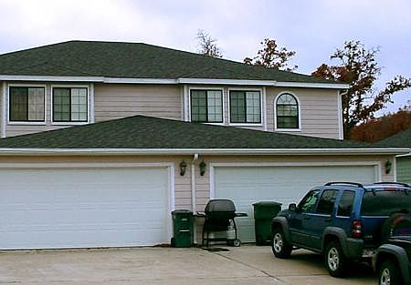 Unit on the right - entire building recently power washed
