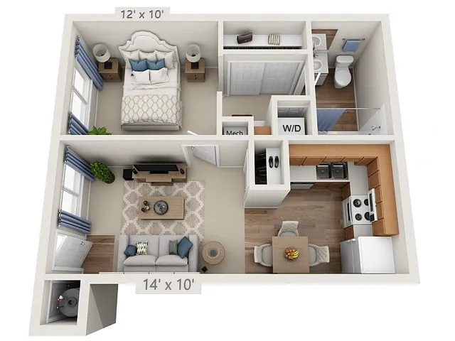 Floor plan Garfunkel