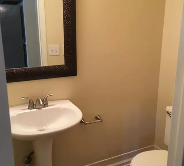 Half bath in front hallway