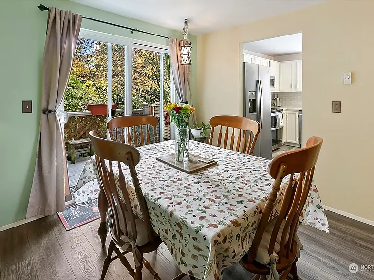 Dining room, sliding door to deck #2