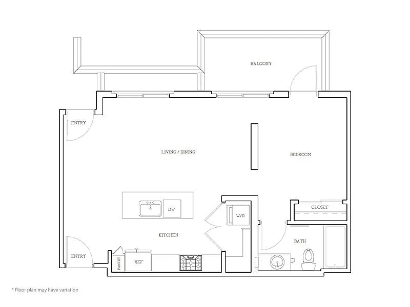 Floor plan D1