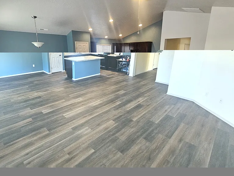 Family Room looking into the kitchen