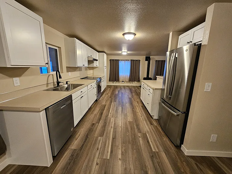 Kitchen view unfurnished