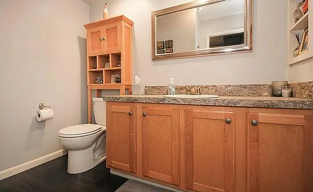 Main floor half bath