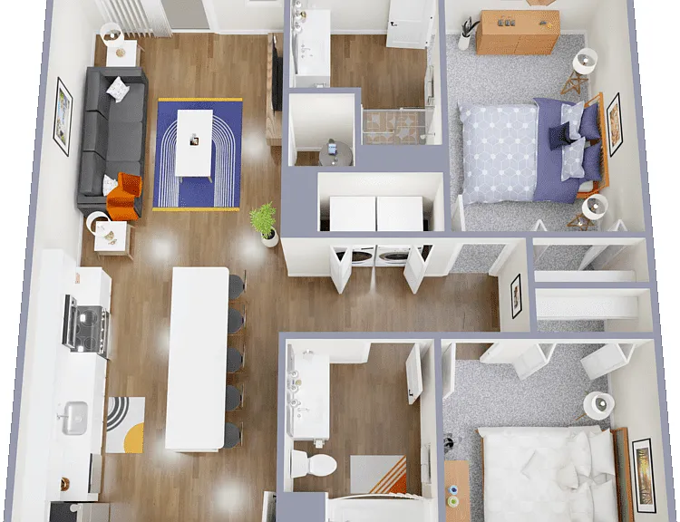 Cashmere Divan Floorplan Diagram