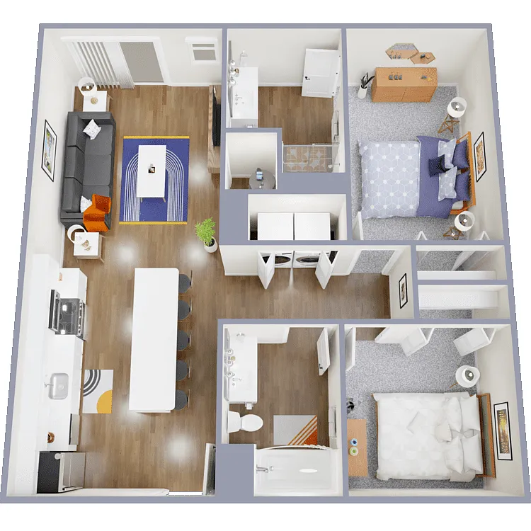 Floor plan Cashmere Divan