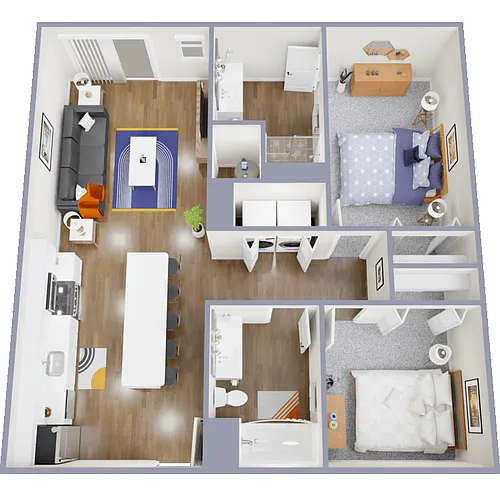 Floor plan Cashmere Divan