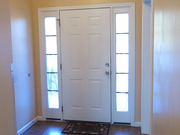 Front entrance looking out