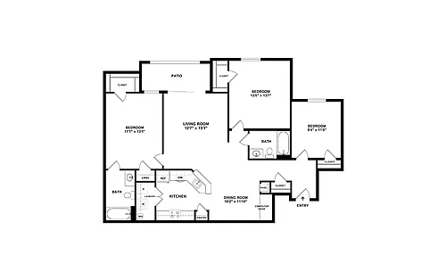Floor plan The Outer Banks